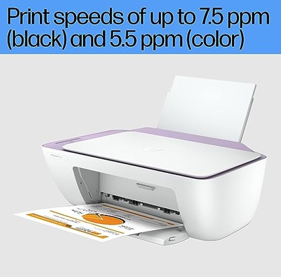 HP Deskjet 2331 Colour Printer, Scanner and Copier for Home/Small Office, Compact Size, Reliable, Easy Set-Up Through HP Smart App