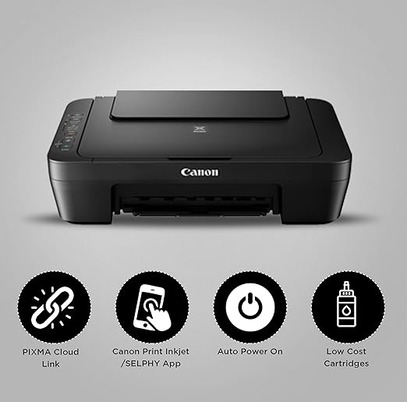 Canon PIXMA MG3070S All in One (Print, Scan, Copy) WiFi Inkjet Colour Printer